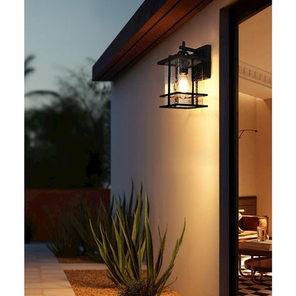 Miller 7 inch Outdoor Pendant in Black