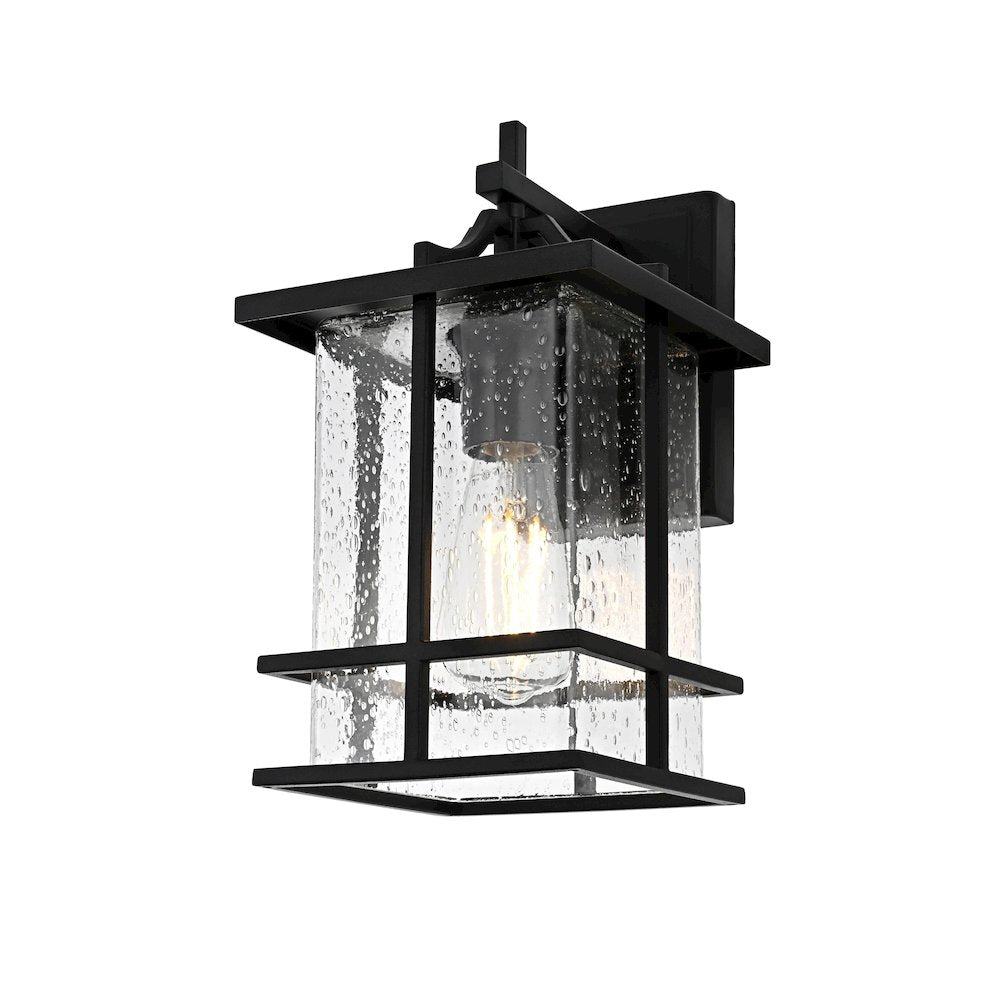 Miller 7 inch Outdoor Pendant in Black