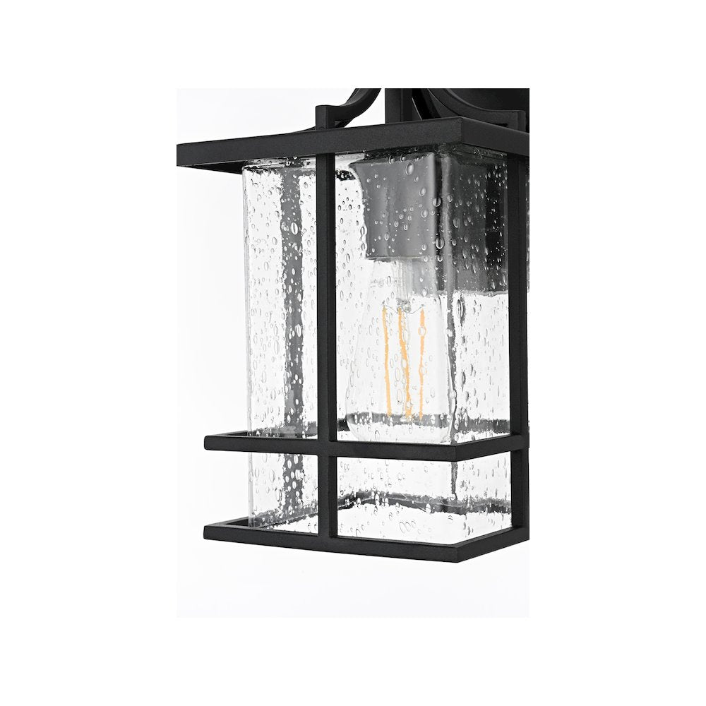 Miller 7 inch Outdoor Pendant in Black