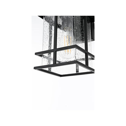 Miller 7 inch Outdoor Pendant in Black