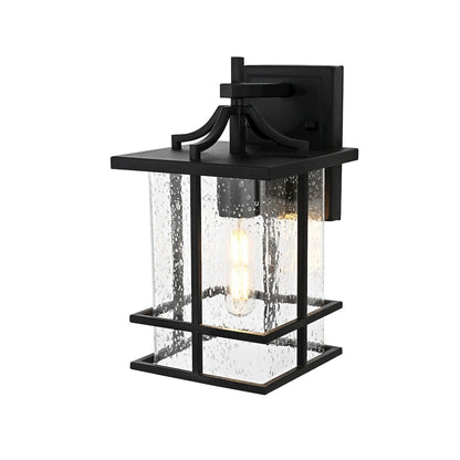 Miller 7 inch Outdoor Pendant in Black