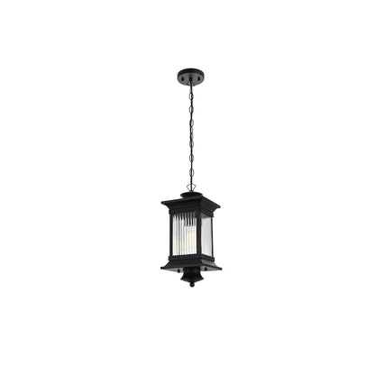 Collins 7 inch Outdoor Pendant in Black