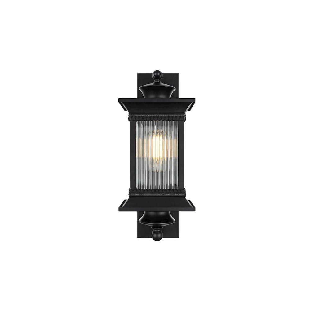 Collins 7 inch Outdoor Pendant in Black