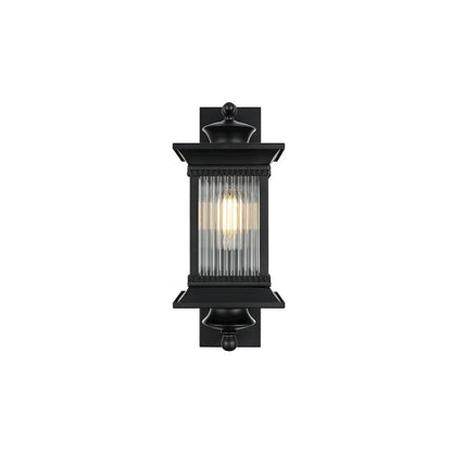 Collins 7 inch Outdoor Pendant in Black
