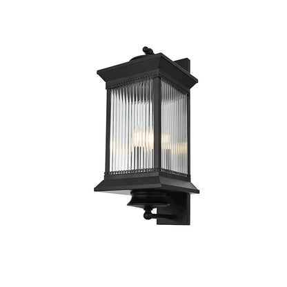 Collins 9.5 Inch Outdoor Wall Sconce In Black