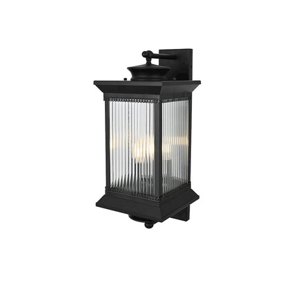 Collins 9.5 Inch Outdoor Wall Sconce In Black