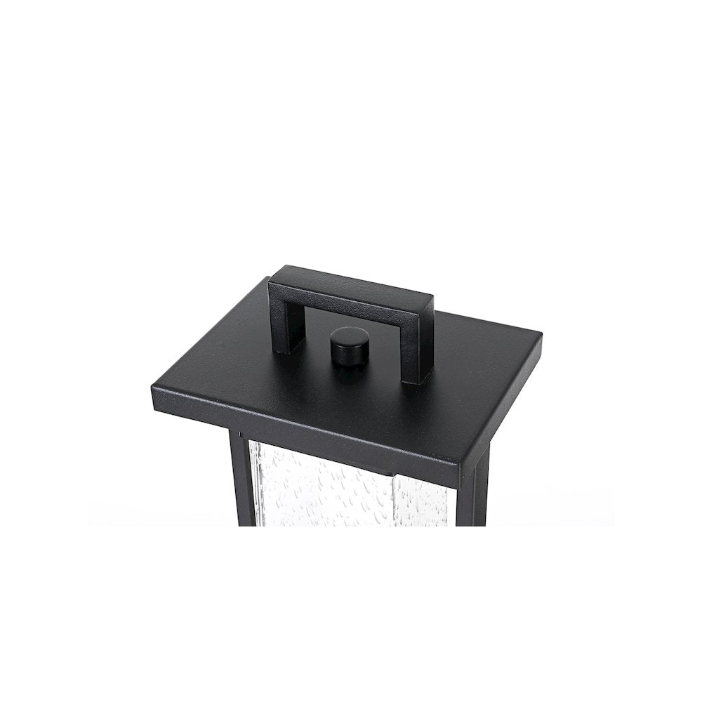 Tilton 7 inch Outdoor Pendant in Black