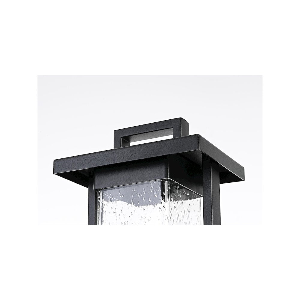 Tilton 7 inch Outdoor Pendant in Black