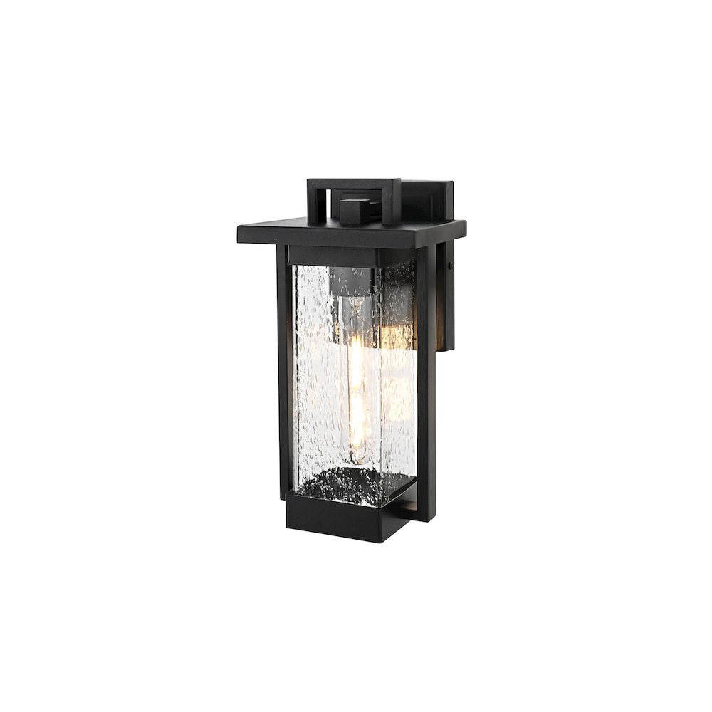 Tilton 7 inch Outdoor Pendant in Black