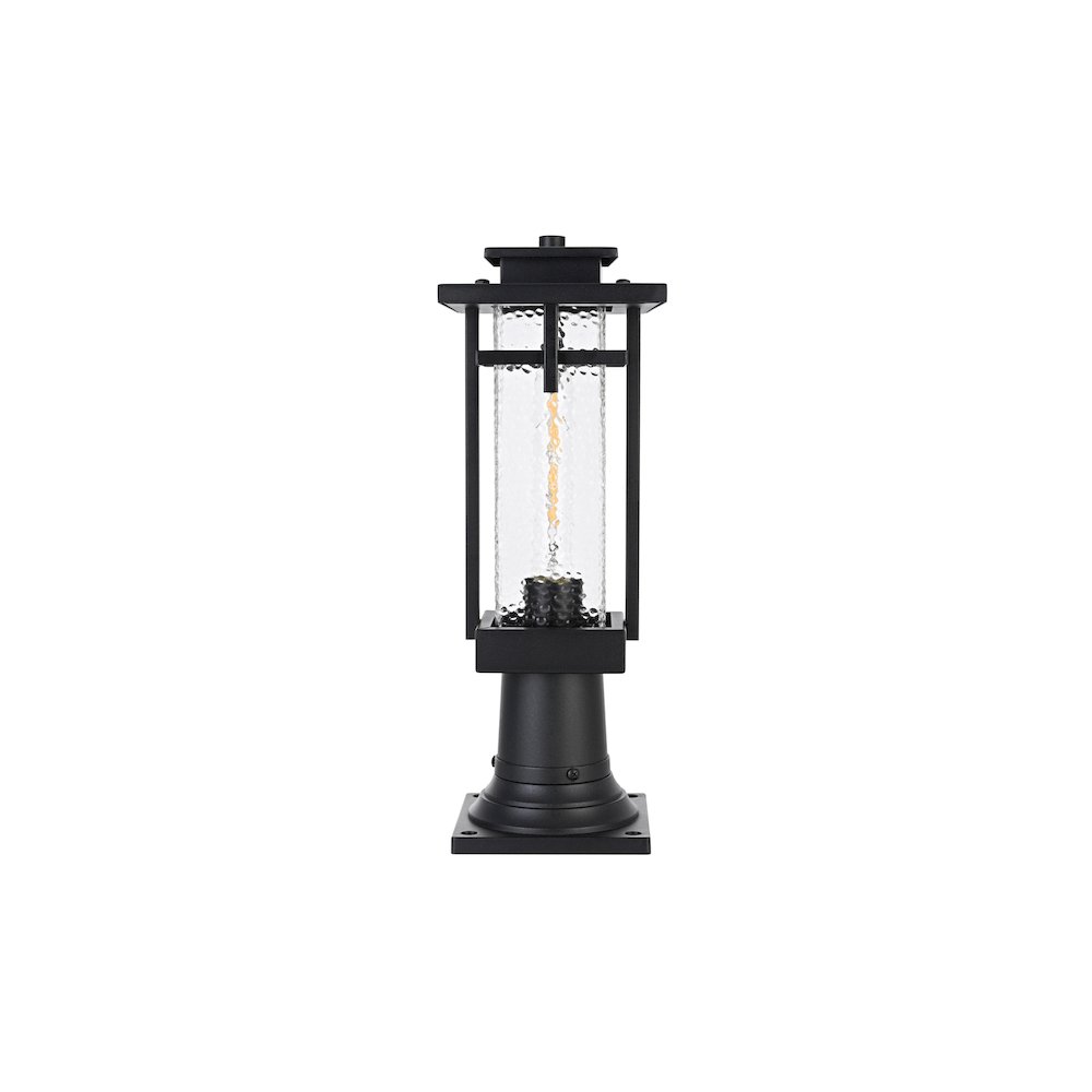 Cambria 7 inch Outdoor Pendant in Black