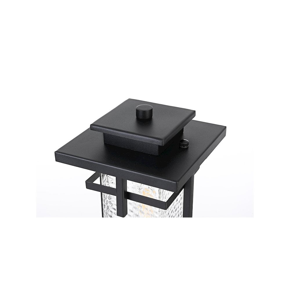 Cambria 7 inch Outdoor Pendant in Black