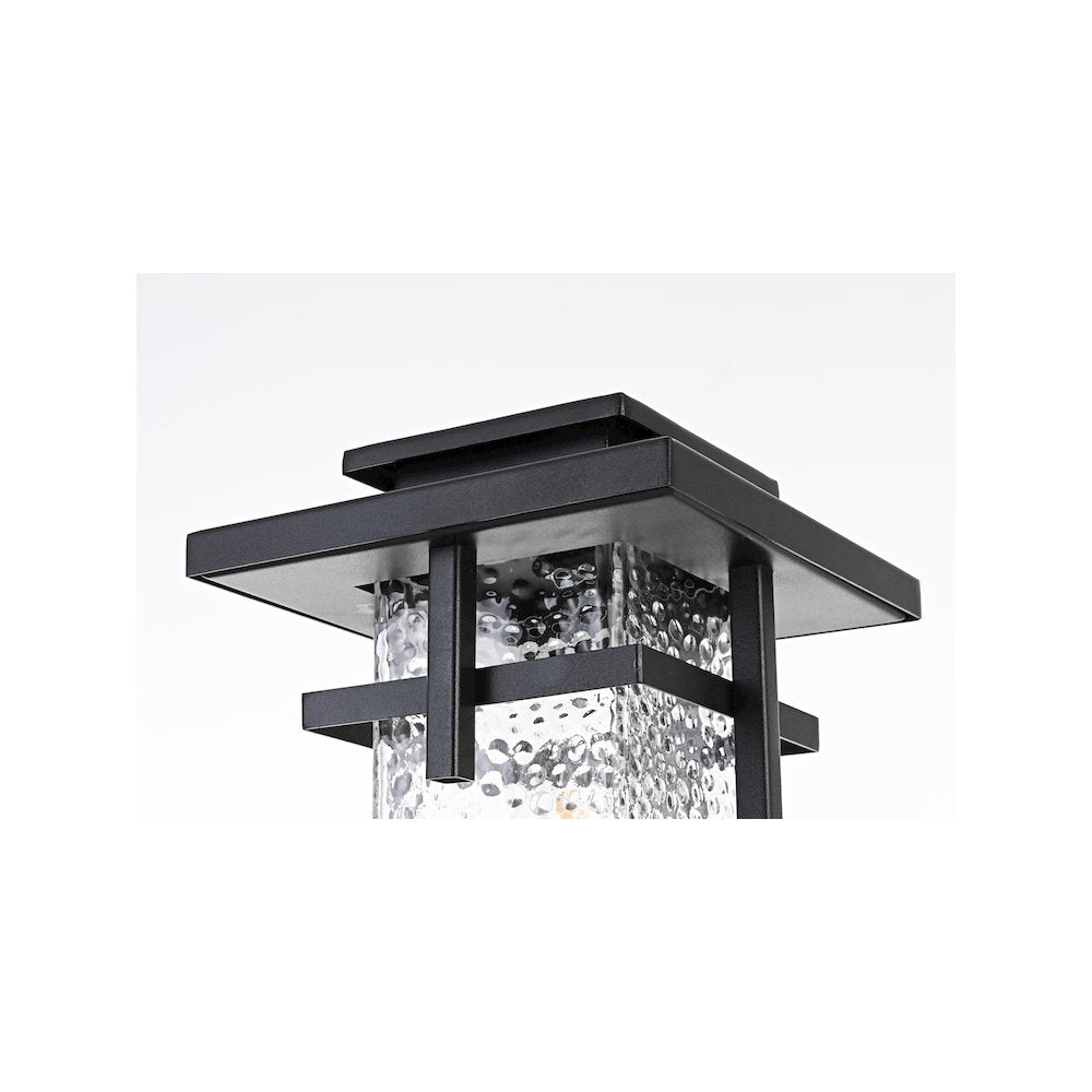 Cambria 7 inch Outdoor Pendant in Black