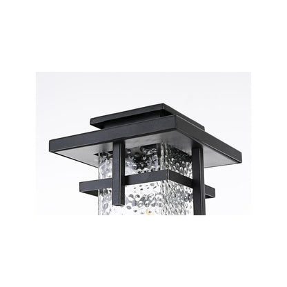 Cambria 7 inch Outdoor Pendant in Black
