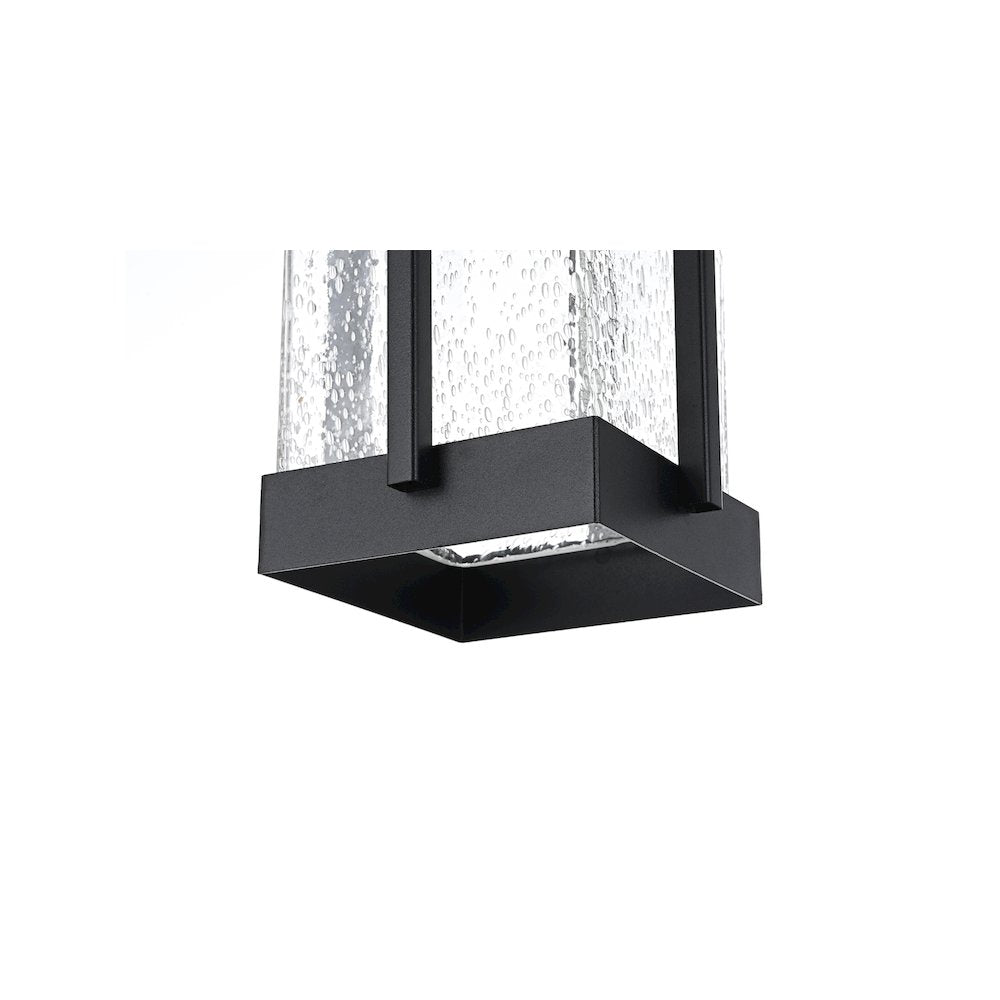 Livingston 7 inch Outdoor Pendant in Black