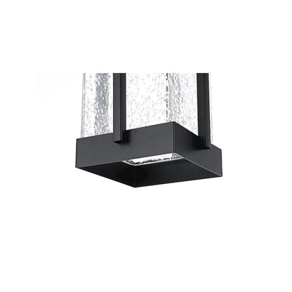 Livingston 7 inch Outdoor Pendant in Black