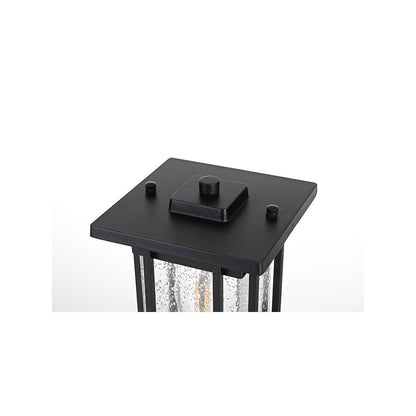 Melvale 7 inch Outdoor Pendant in Black