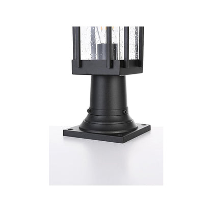 Melvale 7 inch Outdoor Pendant in Black