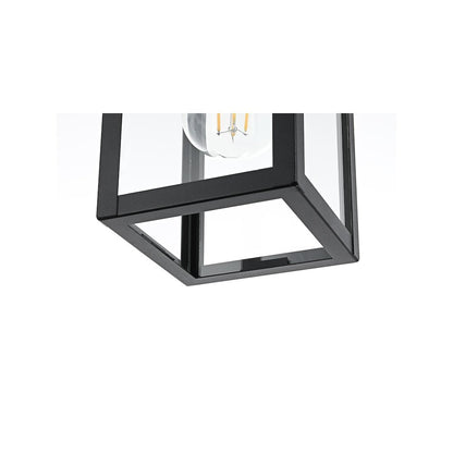 Venango 7 inch Outdoor Pendant in Black