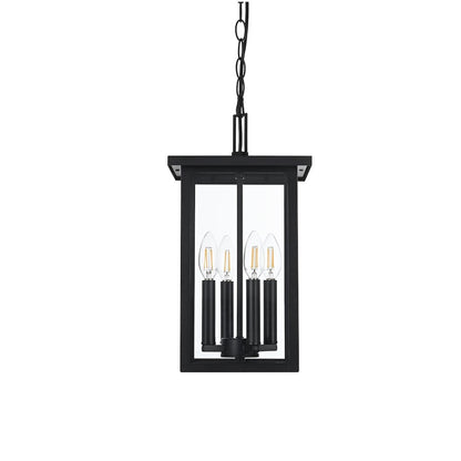 Sheridan 7 inch Outdoor Pendant in Black