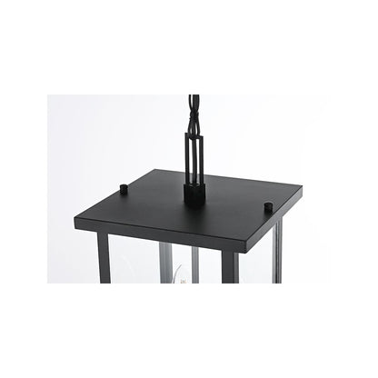 Sheridan 7 inch Outdoor Pendant in Black