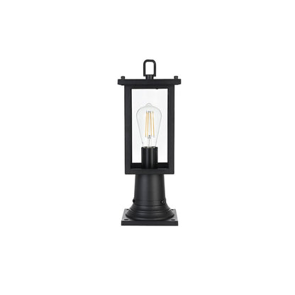 Venango 7 inch Outdoor Pendant in Black