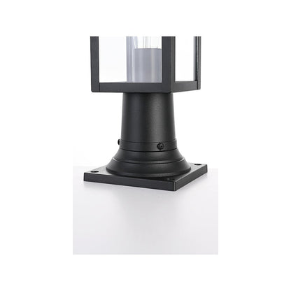 Venango 7 inch Outdoor Pendant in Black