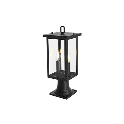Venango 7 inch Outdoor Pendant in Black