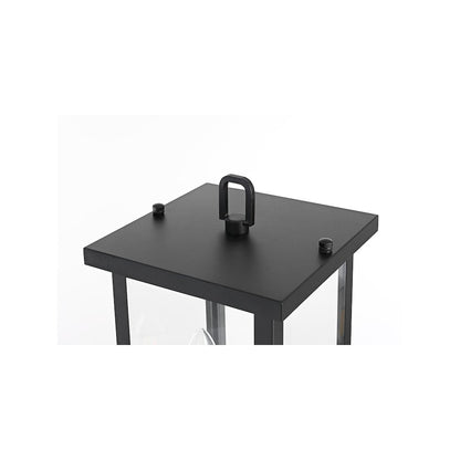 Venango 7 inch Outdoor Pendant in Black