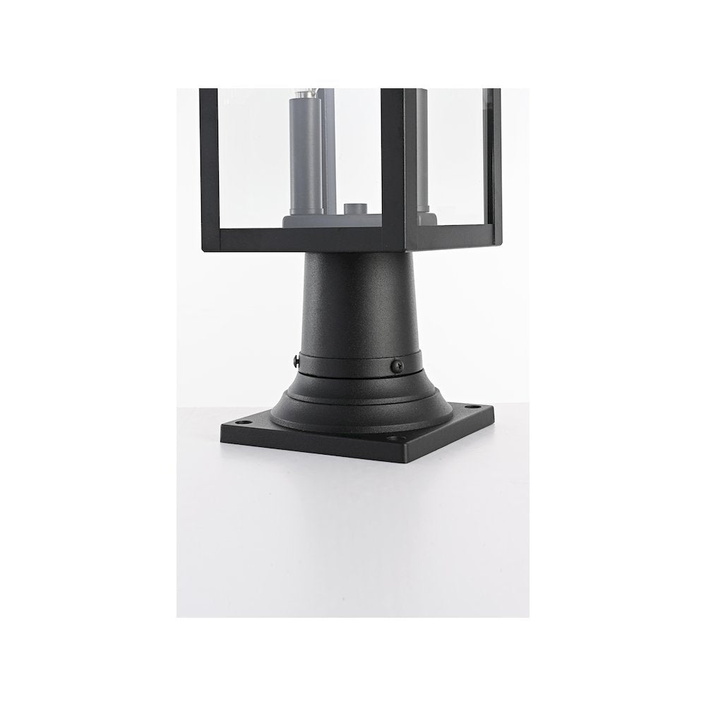 Venango 7 inch Outdoor Pendant in Black