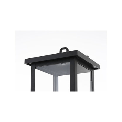 Venango 7 inch Outdoor Pendant in Black
