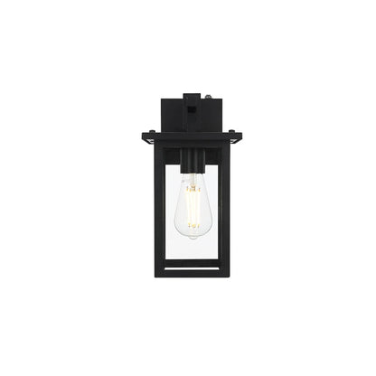 Venango 7 inch Outdoor Pendant in Black