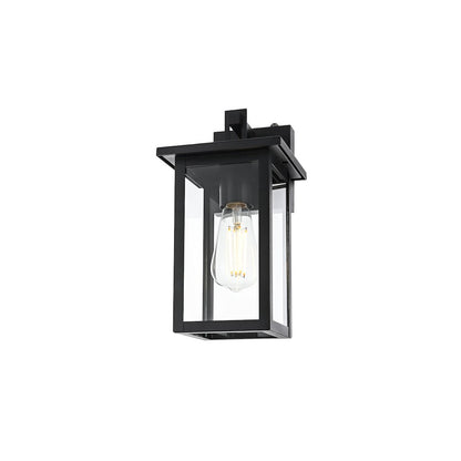Venango 7 inch Outdoor Pendant in Black