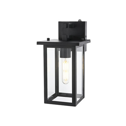 Venango 7 inch Outdoor Pendant in Black