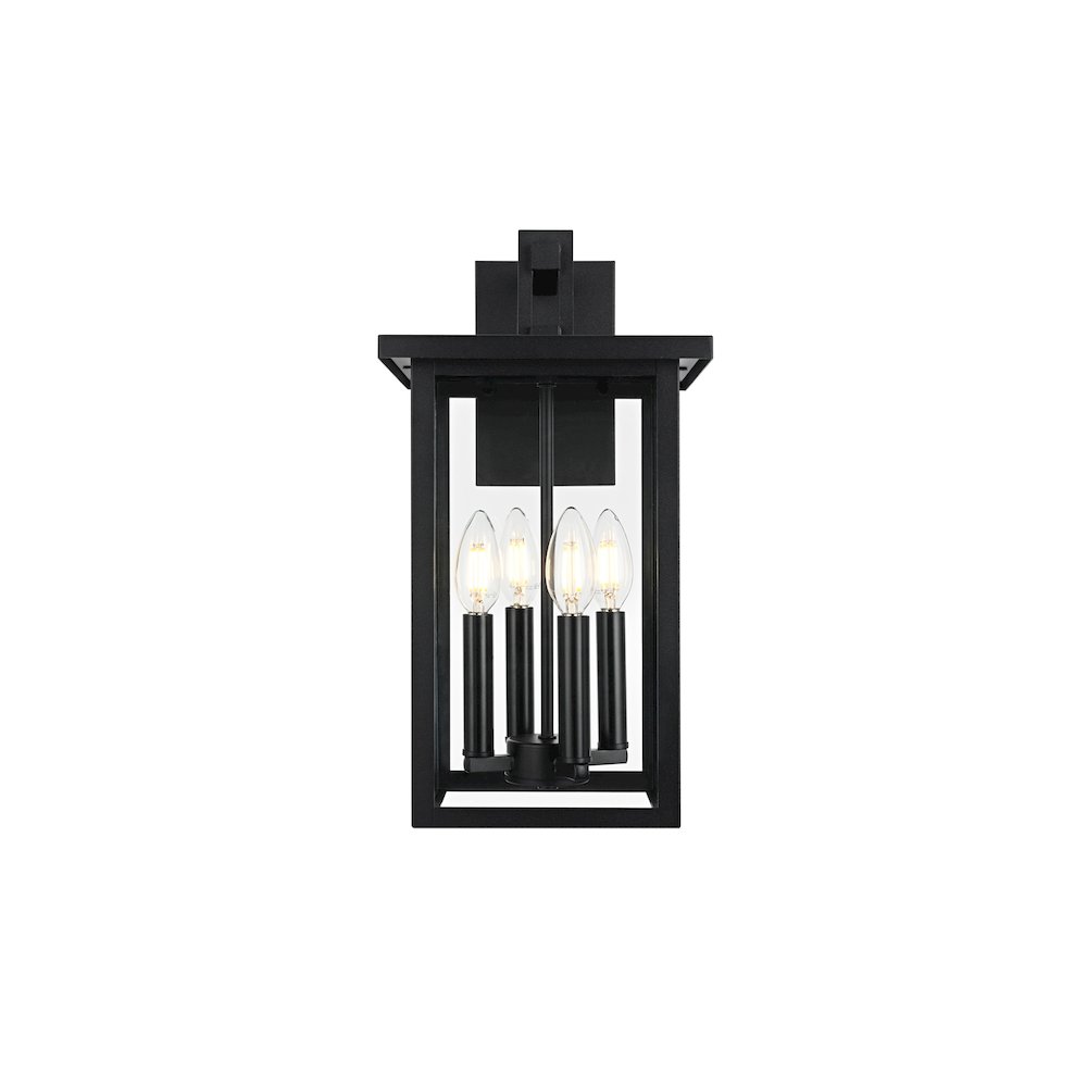 Sheridan 7 inch Outdoor Pendant in Black