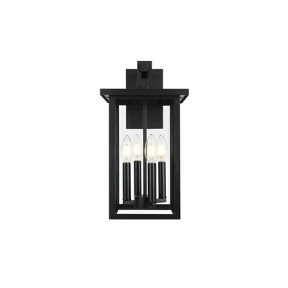 Sheridan 7 inch Outdoor Pendant in Black
