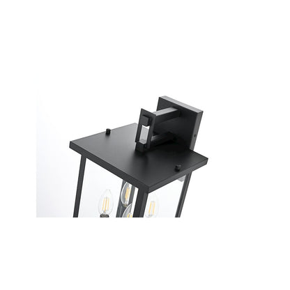 Sheridan 7 inch Outdoor Pendant in Black