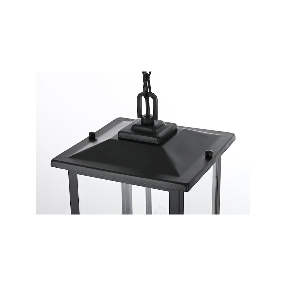 Carlisle 7 inch Outdoor Pendant in Black
