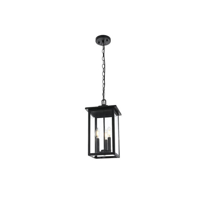 Carlisle 7 inch Outdoor Pendant in Black