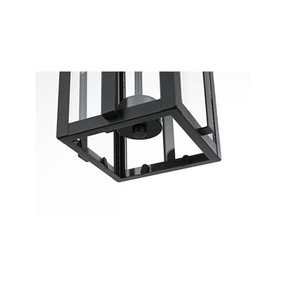 Thayer 7 inch Outdoor Pendant in Black