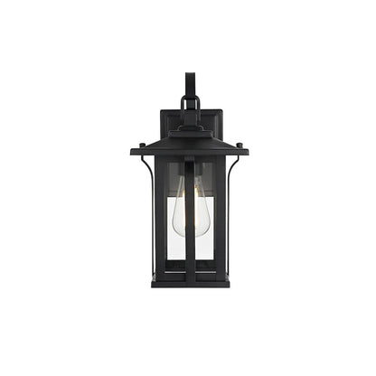 Thayer 7 inch Outdoor Pendant in Black
