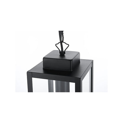 Hilton 7 inch Outdoor Pendant in Black