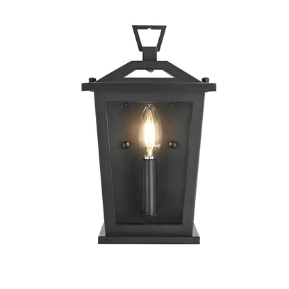 Richmond 7 inch Outdoor Pendant in Black