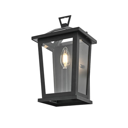 Richmond 7 inch Outdoor Pendant in Black