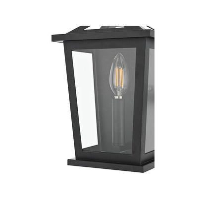 Richmond 7 inch Outdoor Pendant in Black