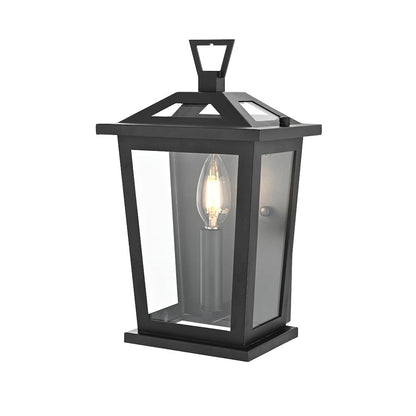 Richmond 7 inch Outdoor Pendant in Black