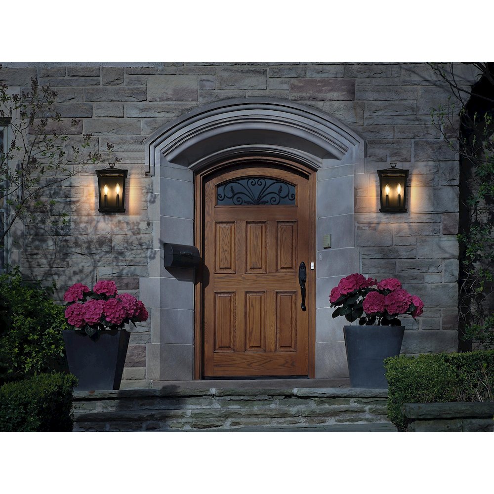 Richmond 7 inch Outdoor Pendant in Black