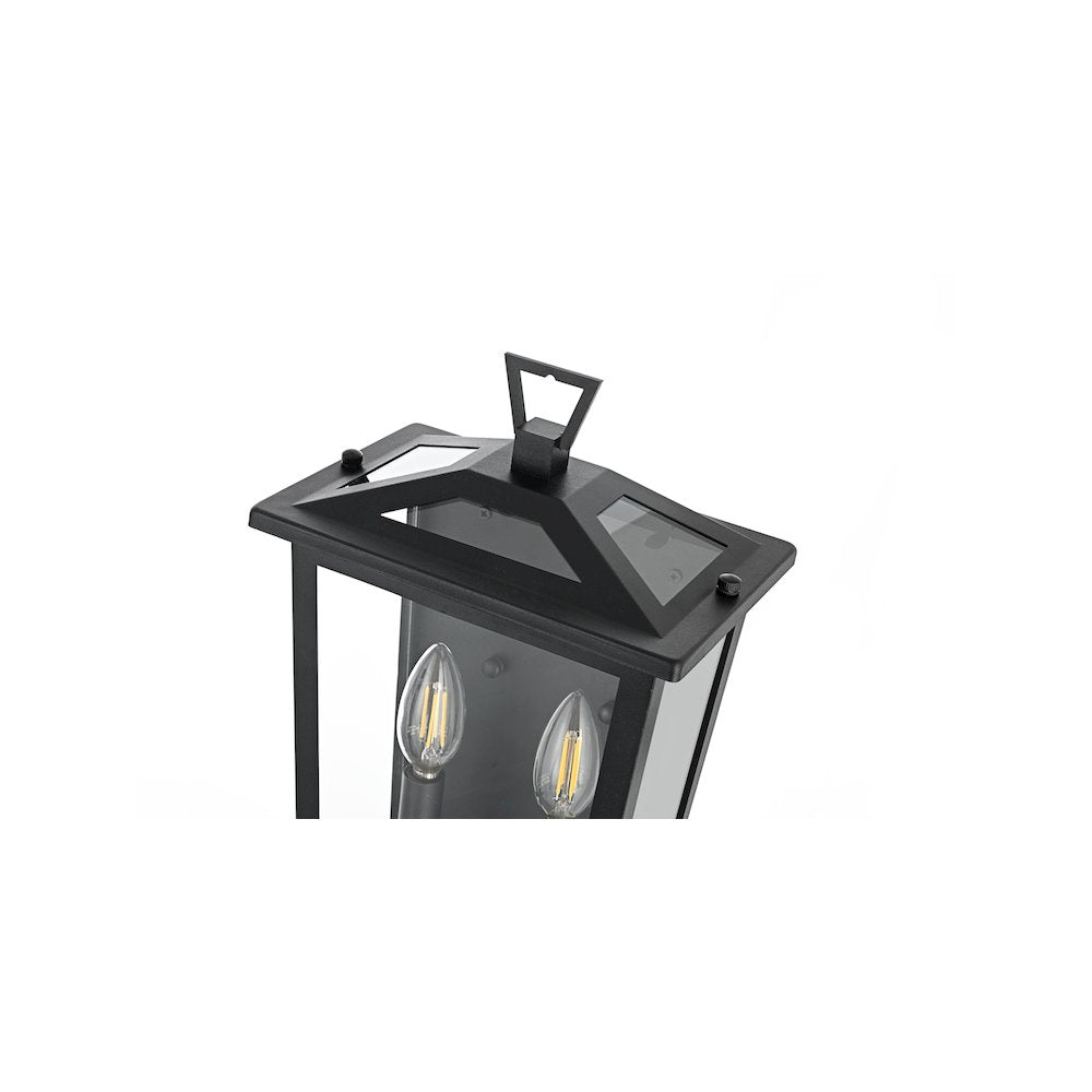 Richmond 7 inch Outdoor Pendant in Black