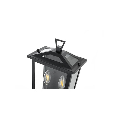 Richmond 7 inch Outdoor Pendant in Black