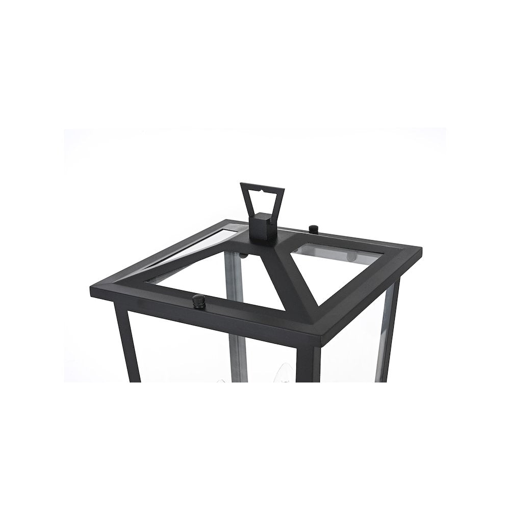 Cayman 7 inch Outdoor Pendant in Black