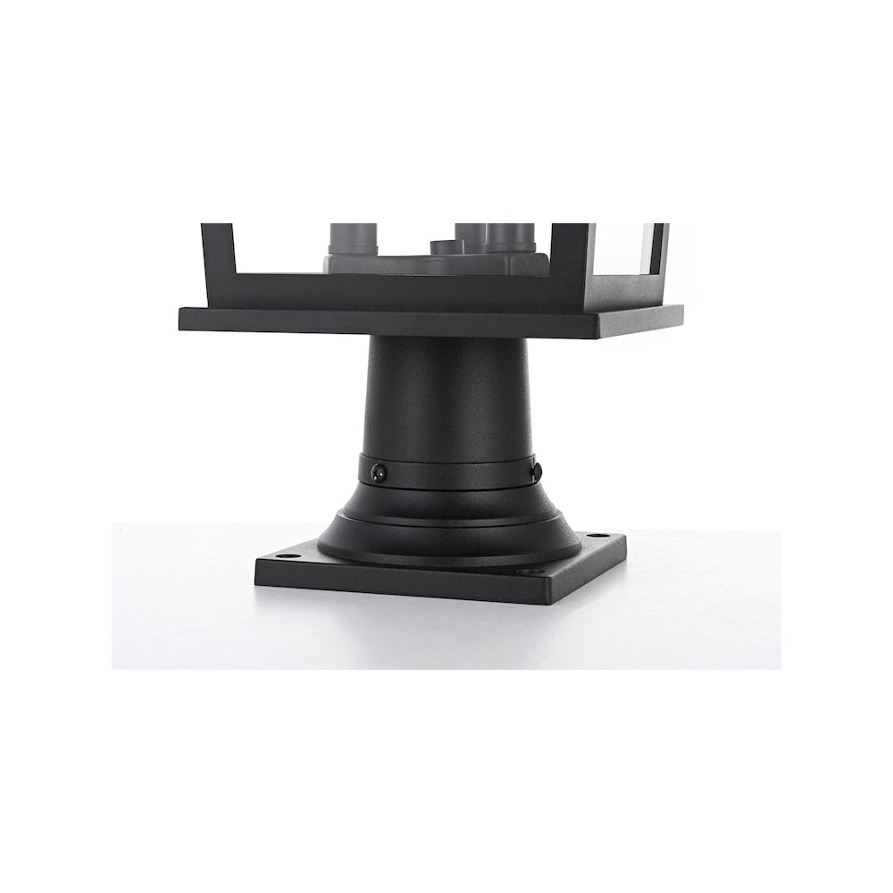 Cayman 7 inch Outdoor Pendant in Black